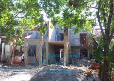 construction of house