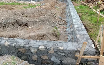 Stone Foundation Construction